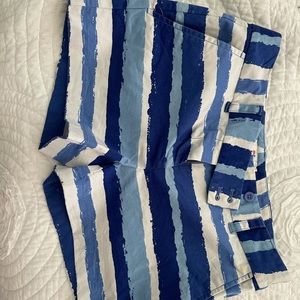 Blue and white Vineyard vines shorts